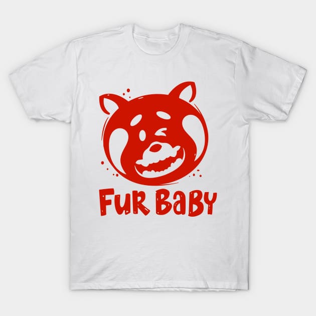 Fur Baby T-Shirt by CoDDesigns